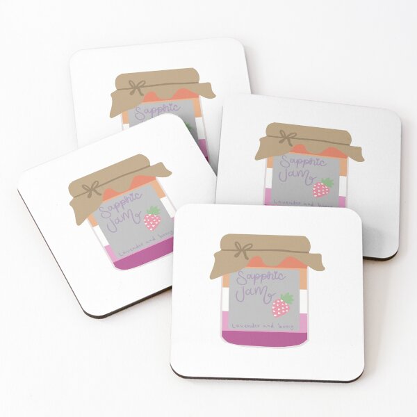 Item preview, Cottagecore Lesbian Jam designed and sold by jenarosy.