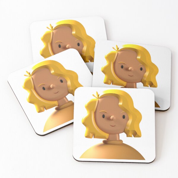 Item preview, Funny wavy-haired girl Simone designed and sold by MHerzel.
