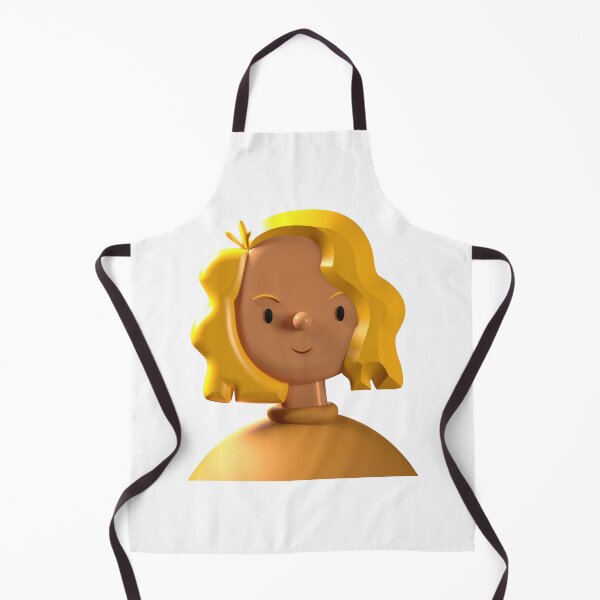 Item preview, Funny wavy-haired girl Simone designed and sold by MHerzel.