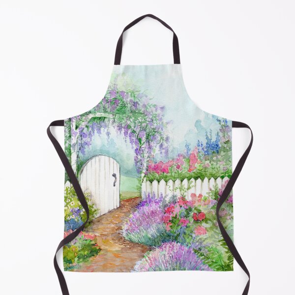 Item preview, Arbor and Picket Fence Gardenscape designed and sold by Cathi Freund.