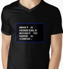 What a horrible night to have a curse Men's V-Neck T-Shirt