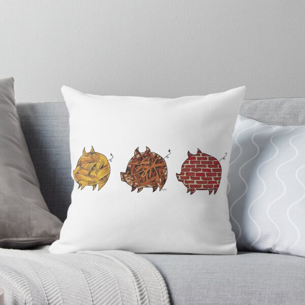 Item preview, Three Little Pigs |  @makemeunison Hand Drawn Art designed and sold by Garrett Marks.