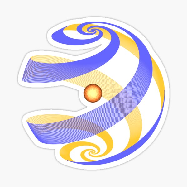 Inner sun Sticker