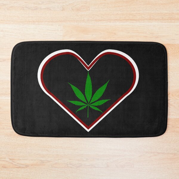 Item preview, Pot Leaf in Heart designed and sold by f2error.