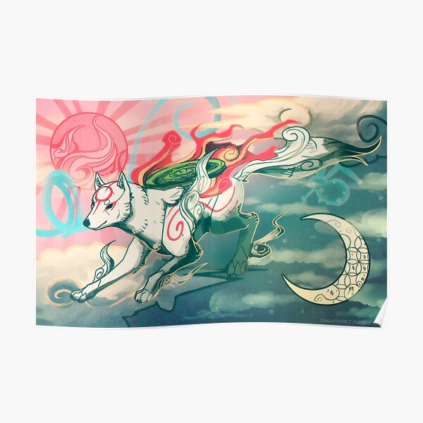 Okami Amaterasu Poster
