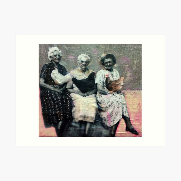 Hen Party Art Print