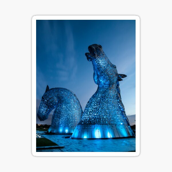 Item preview, The Kelpies at night designed and sold by Alan Millarvie.