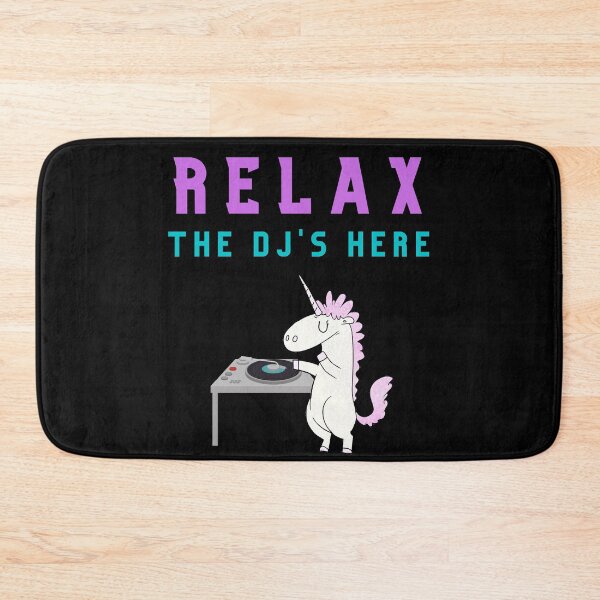 Item preview, Relax The Dj's Here - Funny Unicorn DJ designed and sold by m95sim.