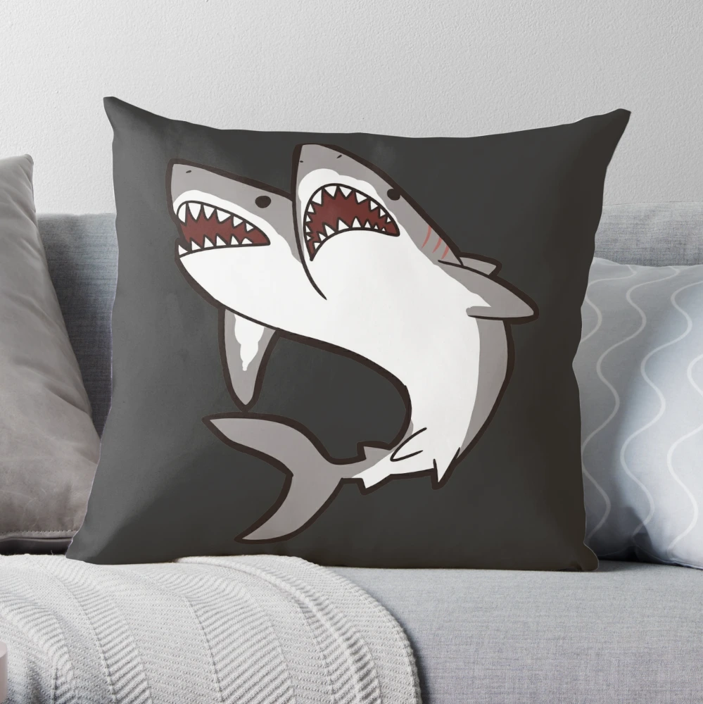 Patchwork Sperm Whale Hooked Pillow