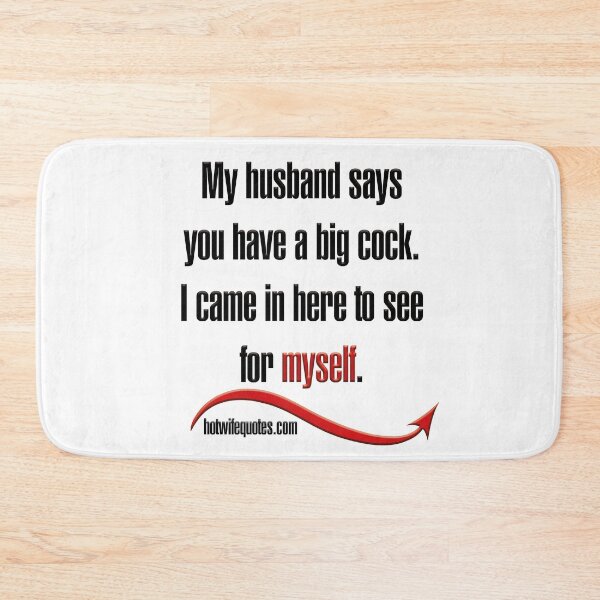 Item preview,  just let me know - we will add it to our program! designed and sold by hotwifequotes.