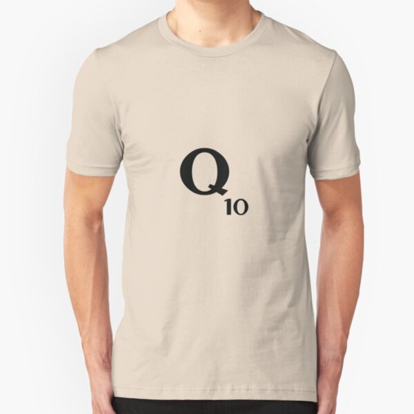Q10 Scrabble Slim Fit T-Shirt