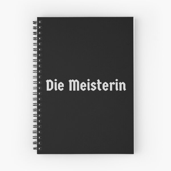 Item preview, Die Meisterin The Master Genius Expert Boss Female German Deutsch designed and sold by Time4German.