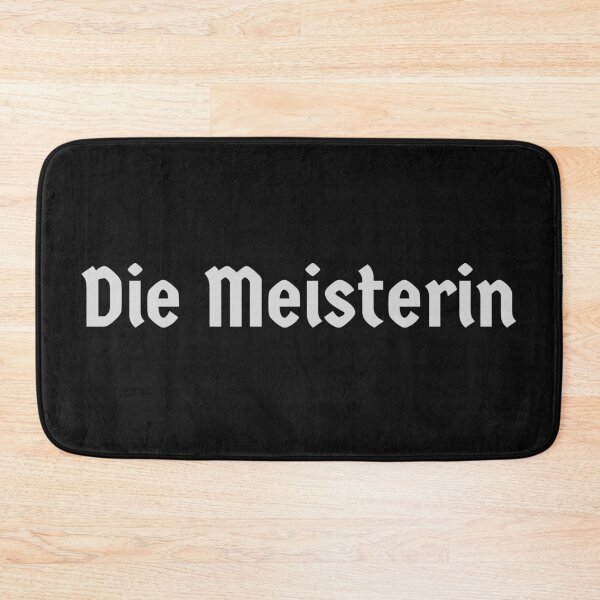 Item preview, Die Meisterin The Master Genius Expert Boss Female German Deutsch designed and sold by Time4German.