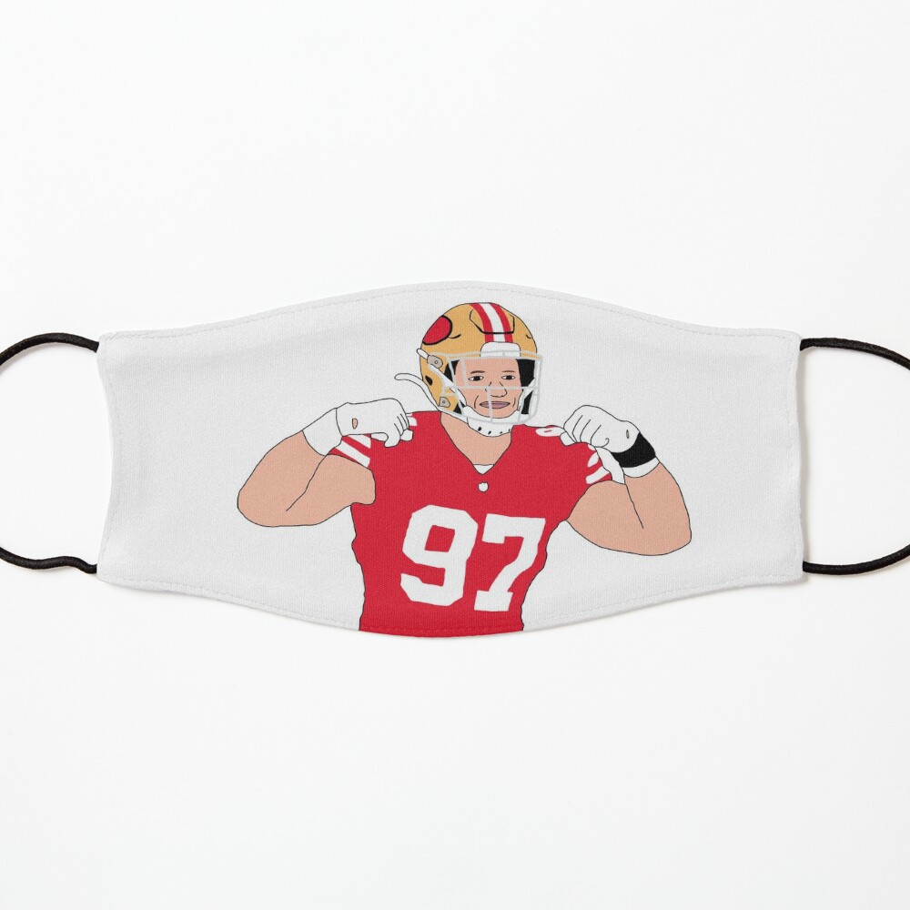 San Francisco 49ers Nick Bosa' Mask for Sale by phinsup