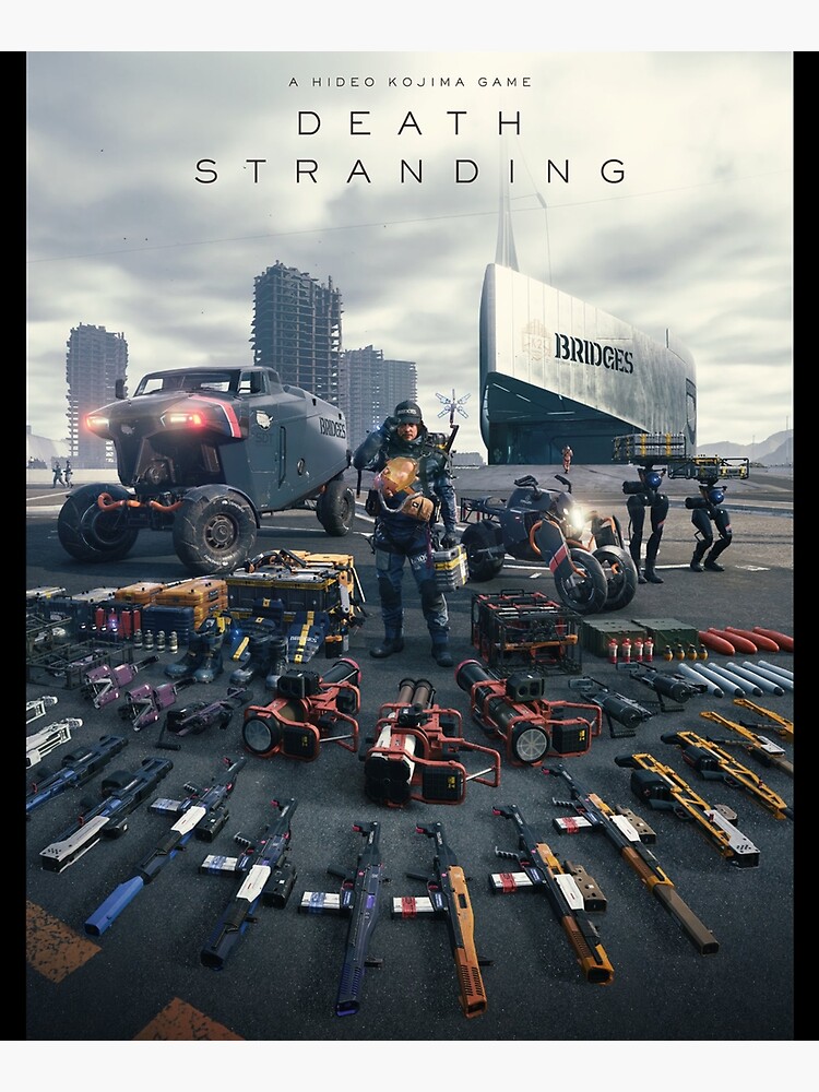 Death stranding Poster for Sale by Blaacklight