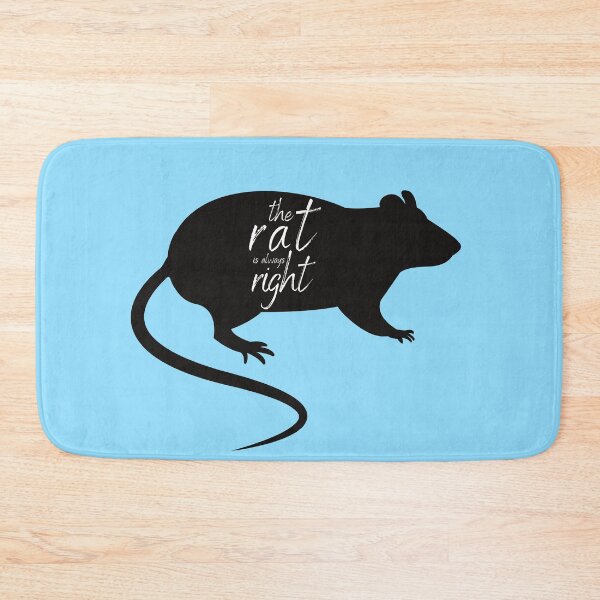Artikelvorschau, Die Ratte hat immer Recht (blau) entworfen und verkauft von bcbayay designs.