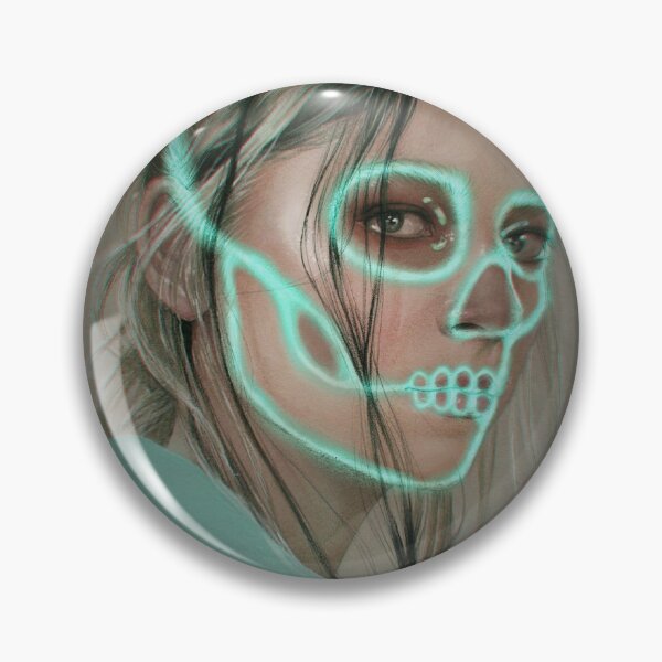 Item preview, Neon skull Jules designed and sold by Francisco Licari.