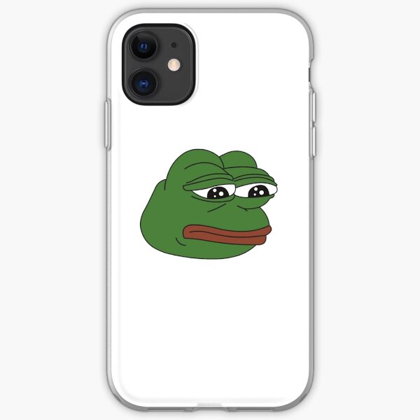 FeelsBadMan Meme iPhone Soft Case