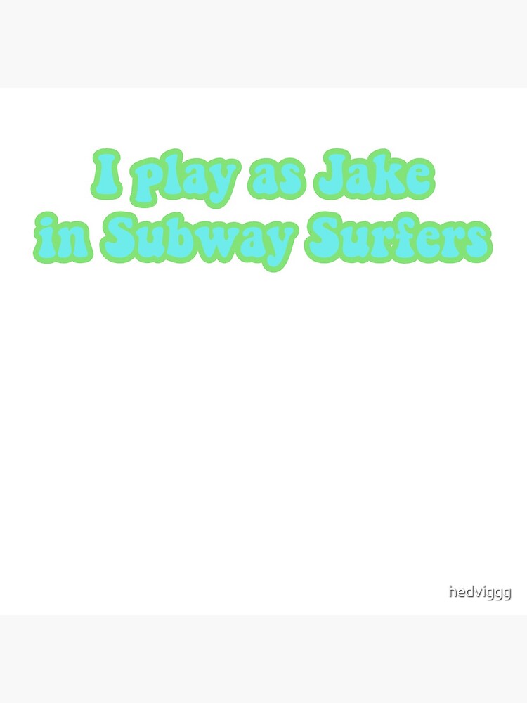 Subway surfer sticker by hedviggg