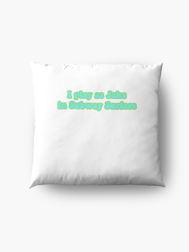 Alternate view of Subway surfer sticker Floor Pillow