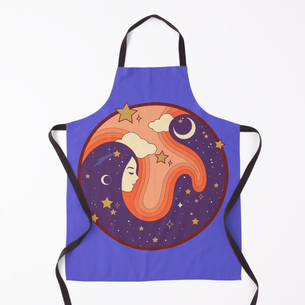 Item preview, Retro Cosmic Dreamer with Stars and Moons designed and sold by kbircham.