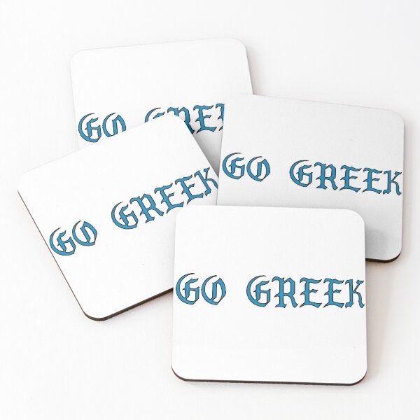 Item preview, GO GREEK BLUE designed and sold by ava-olivia.
