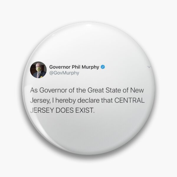Item preview, phil murphy central jersey exists tweet designed and sold by allieandnora.