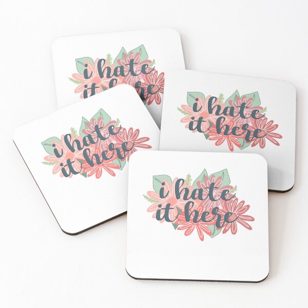 Item preview, Copy of I Hate it Here floral design quote  designed and sold by Kelseyyydavisss.