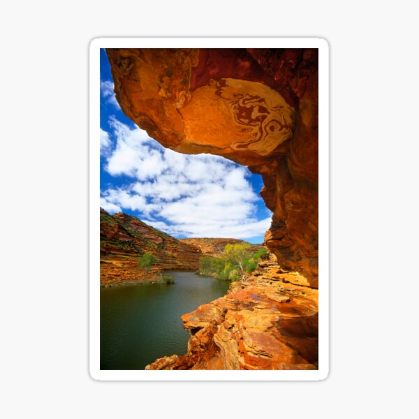Item preview, Murchison River and Rock Overhang designed and sold by Kevin McGennan.