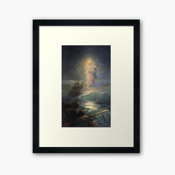 Item preview, Jesus Walks On Water By Ivan Aivazovsky 1888  designed and sold by PureVintageLove.