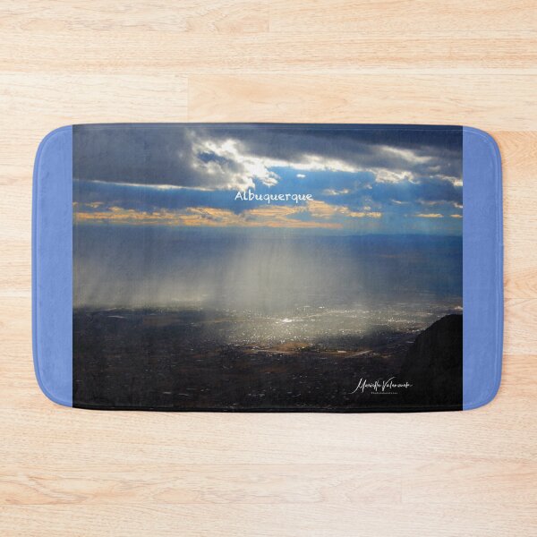 Item preview, Albuquerque from Sandia Peak at Twilight designed and sold by Marielle Valenzuela.