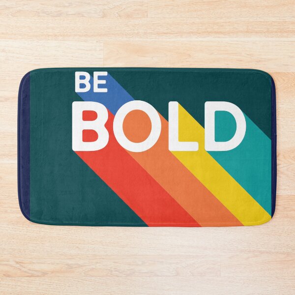 Item preview, Retro Be Bold Inspiring Motivational Inspirational Feminist designed and sold by merchzy.