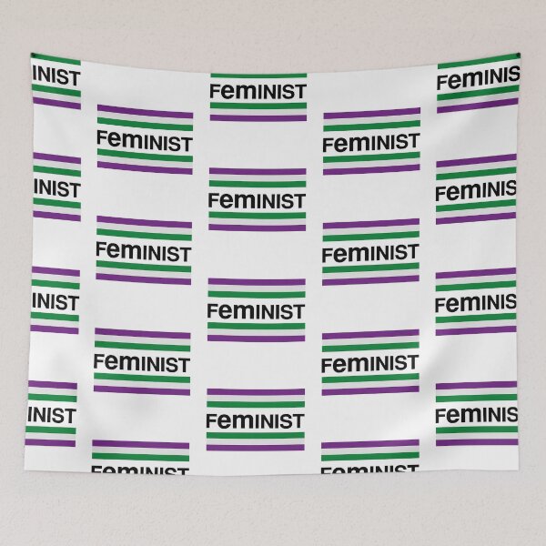 Item preview, FLAG POWER FEMINIST COMMUNITY DESIGN designed and sold by femyay.
