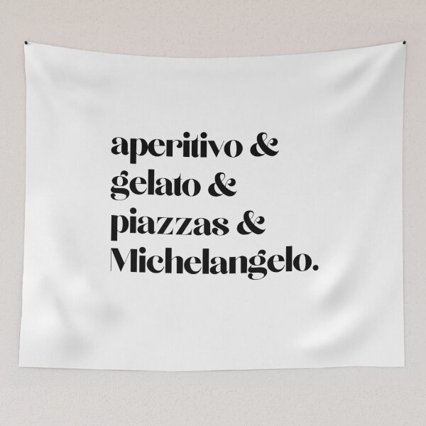 Item preview, Aperitivo, Gelato, Piazzas, and Michelangelo designed and sold by travelitalia.