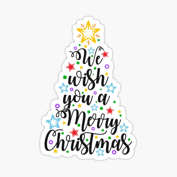 pascal's christmas tree Sticker for Sale by ashlynelle