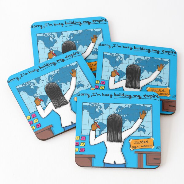 Item preview, Busy Building my Empire | Girl Power designed and sold by anaclaragf.