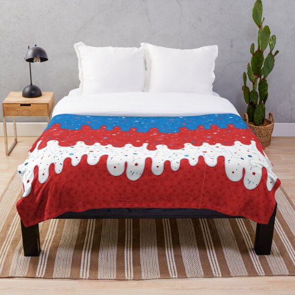 Item preview, Melting Ice Cream Cone - 4th of July designed and sold by WickedRefined - Nicole Demereckis.
