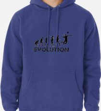 Evolution of a Volleyball Player Pullover Hoodie