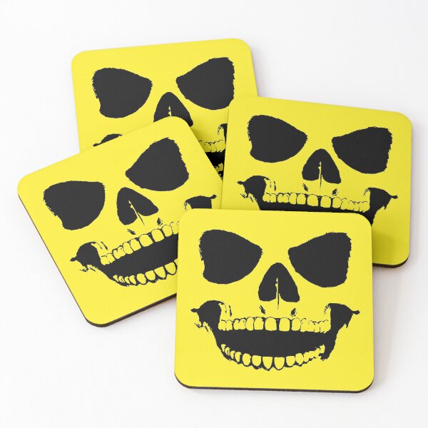 Item preview, Laughing Skull - Yellow - S6 designed and sold by QuarterMoon.