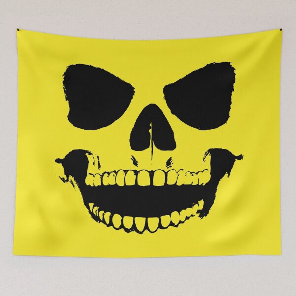 Item preview, Laughing Skull - Yellow - S6 designed and sold by QuarterMoon.