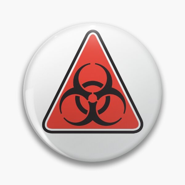 Item preview, Biohazard Warning Sign designed and sold by Lisann.