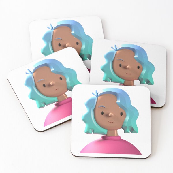 Item preview, Funny sea blue-haired woman Louise designed and sold by MHerzel.