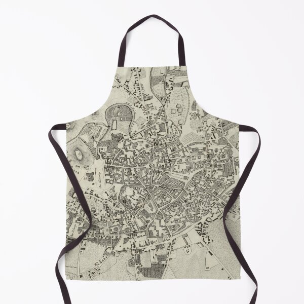 Item preview, Vintage Map of Vilnius Lithuania (1842) designed and sold by BravuraMedia.