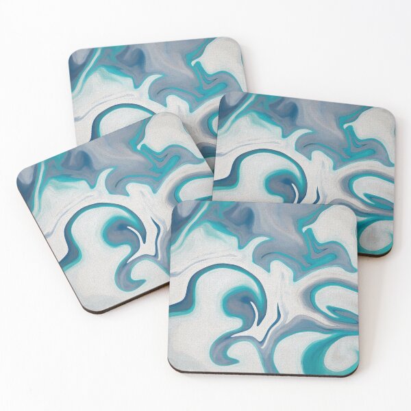 Item preview, Abstract Marble Paint Fluid Art designed and sold by digitalvintage.