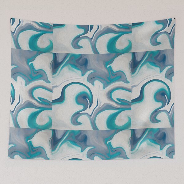 Item preview, Abstract Marble Paint Fluid Art designed and sold by digitalvintage.