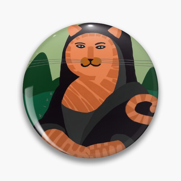 Item preview, MonnaLisa Cat Leonardo Da Vinci designed and sold by zipo-art.