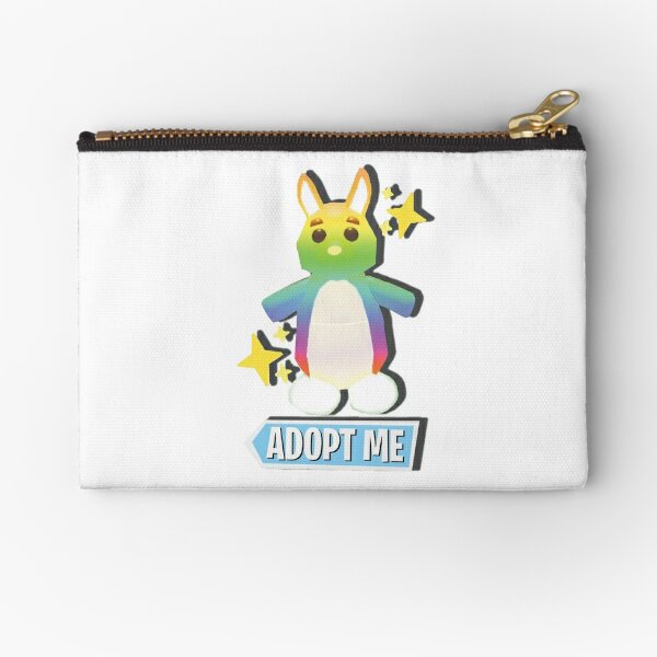 Blue Roblox Zipper Pouches Redbubble - motos neon roblox