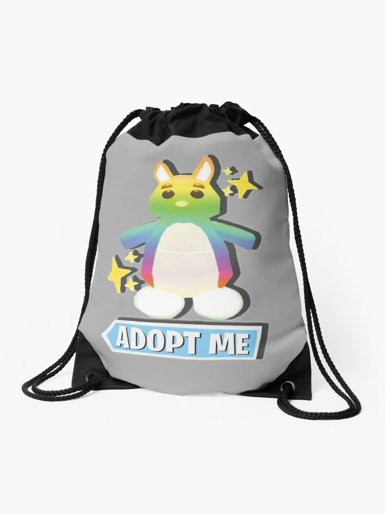Neon Pet Adopt Me Roblox Roblox Game Adopt Me Characters Drawstring Bag By Affwebmm Redbubble - neon pet adopt me roblox