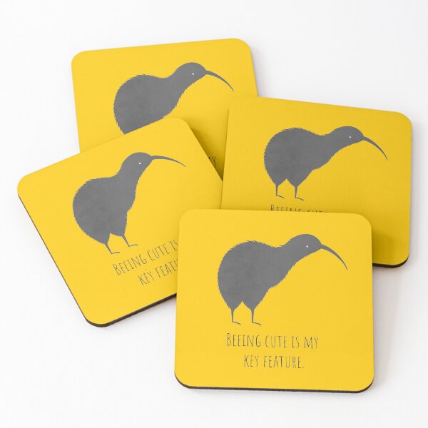 Item preview, Sweet kiwi bird yellow designed and sold by KiwiBrush.