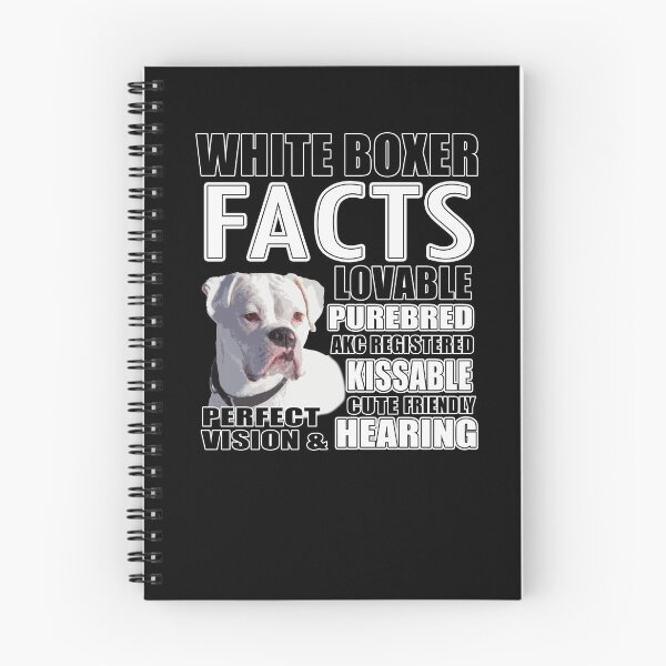 Item preview, Facts About White Boxers designed and sold by 3QuartersToday.